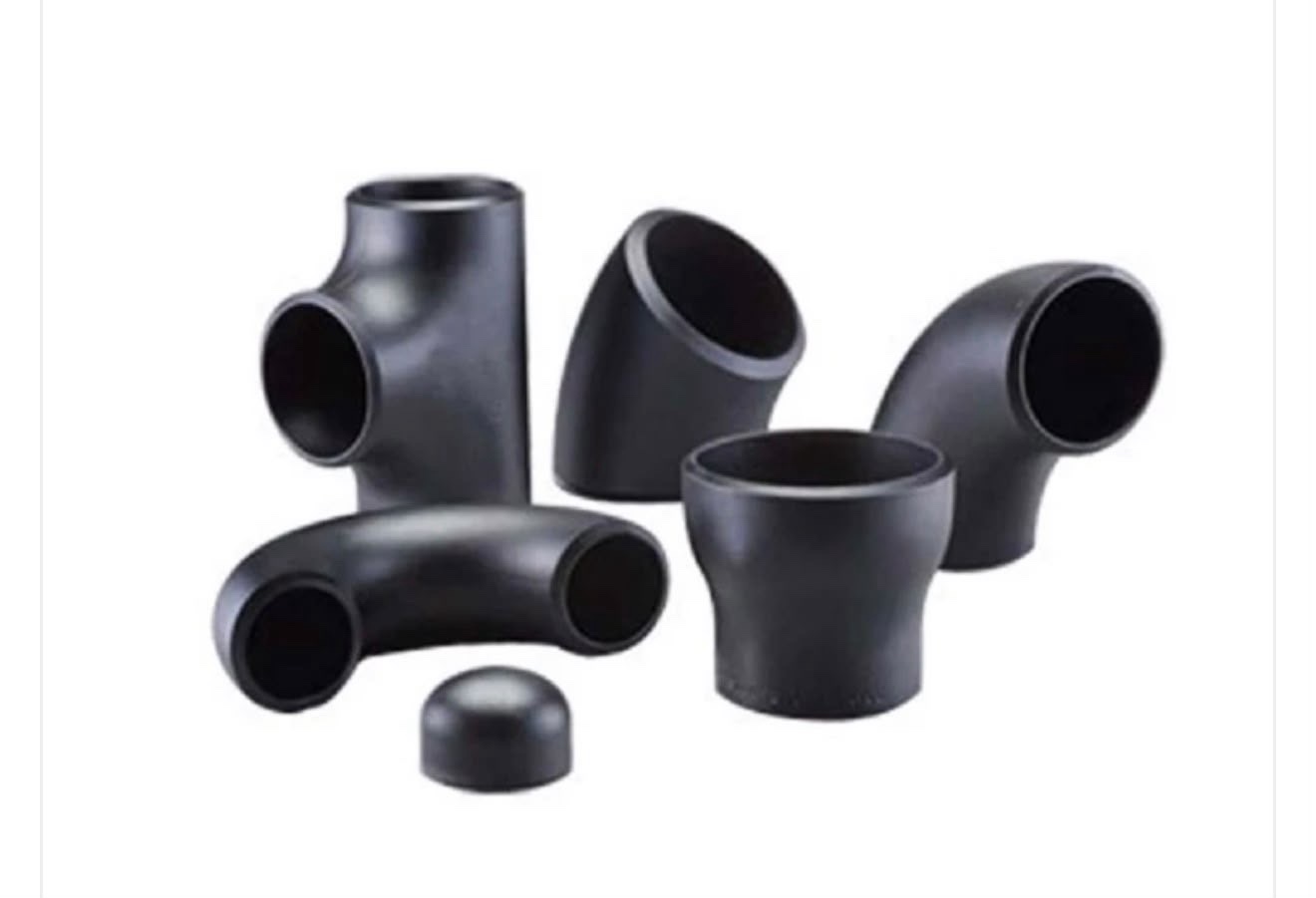 Butt-weld pipe fittings — tees, elbows, reducer and cap