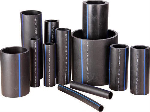 Polyethylene pipe in a range of diameters